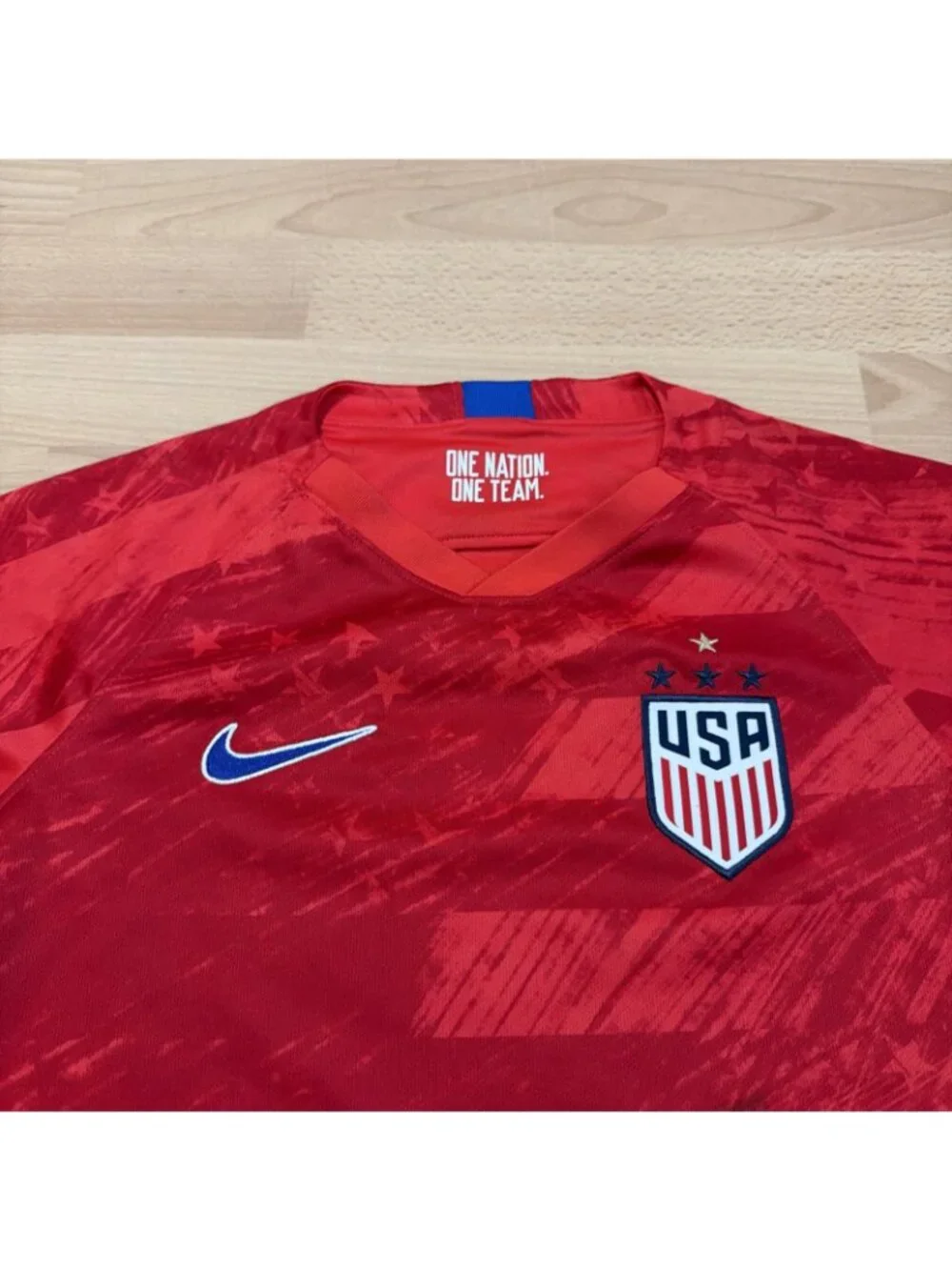 NIKE USA National Team Stadium Breathe Jersey CQ4245-689 Red Unisex Kids Larg
